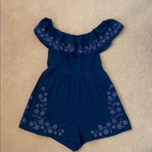 Off Shoulder Romper American Eagle